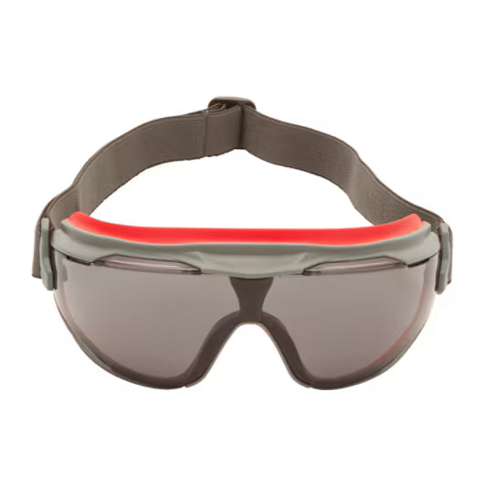 3M™ Goggle Gear™ 500 Ruimzichtbril, Scotchgard™ condenswerende en krasbestendige coating (K&N), grijze lens, GG502SGAF-EU, 10/doos