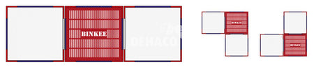 Binkee Zipper douchesluis 1+1+1 70 cm