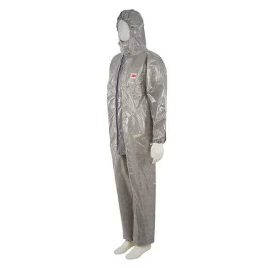 3M™ Tegen chemicaliën beschermende overall, grijs, type 3/4/5/6, 2XL, 4570
