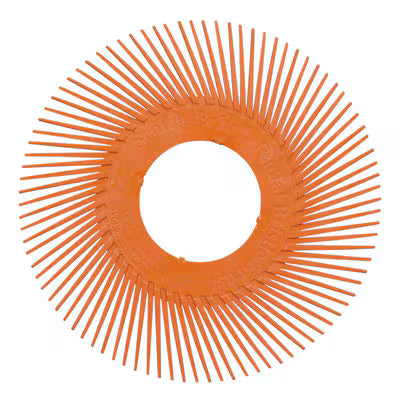 Scotch-Brite™ radiale precisieborstel, PN-RB, 80+, 152,4 mm (6 inch), type A, zonder adapter