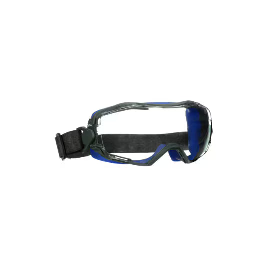 3M™ GoggleGear™ 6000 Ruimzichtbril, blauwe afdichtingsrand, neopreenband, Scotchgard™ condenswerende en krasbestendige coating (K&N), heldere lens, GG6001NSGAF-BLU-EU, 10/doos
