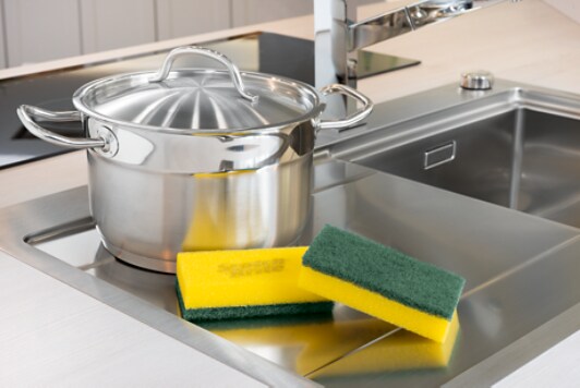 Scotch-Brite® Classic-schuurspons, 2+1 verpakking