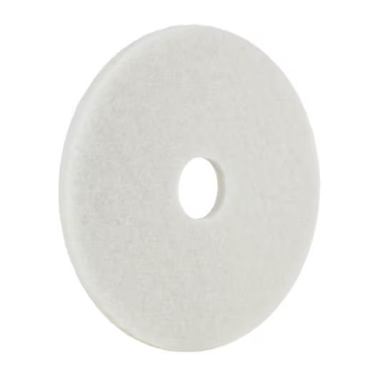 Scotch-Brite™ Vloerpads, Wit, 330 mm, 5/Doos