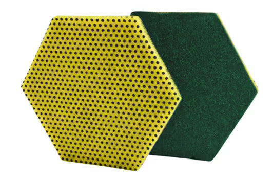 Scotch-Brite™ Dubbelzijdige Schuurspons 96HEX, 146 mm x 127 mm, 15/Doos