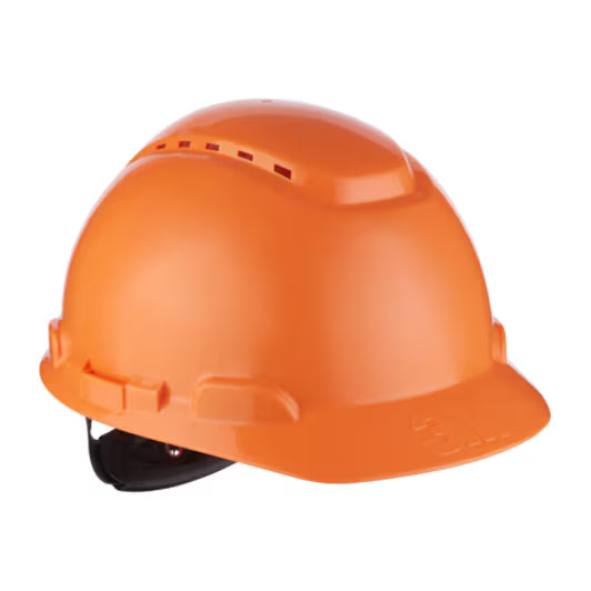 3M™ Veiligheidshelm, ratelverstelling, ventilatie, kunststof zweetband, oranje, H700N-OR