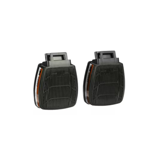 3M™ Secure Click™ gas-, damp- en deeltjesfilter, A2P3 R, met dubbele luchtstroom, D8095