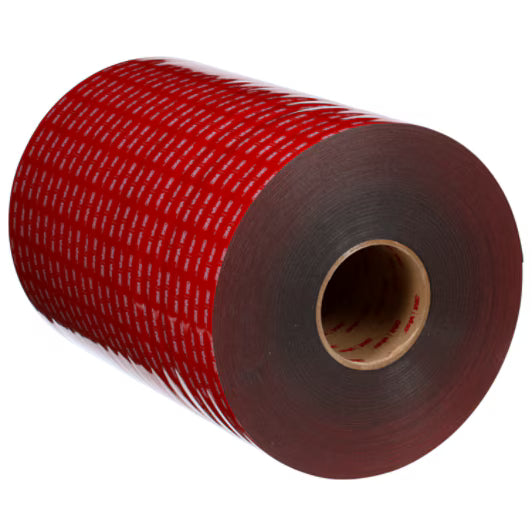 3M™ VHB™ Tape LVO-060BF, Zwart, 1168 mm x 33 m, 0.6 mm, foliedrager