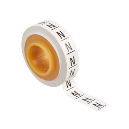 3M™ ScotchCode™ SDR-N Kabelmarkering Navulrollen, Brief "N", 10x Retailverpakking