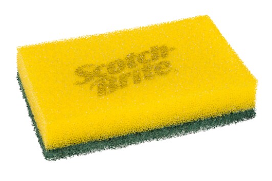 Scotch-Brite® Classic-schuurspons, 2+1 verpakking