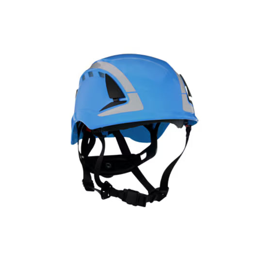 3M™ SecureFit™ X5000 Veiligheidshelm, geventileerd, reflecterend, CE, blauw, X5003V-CE