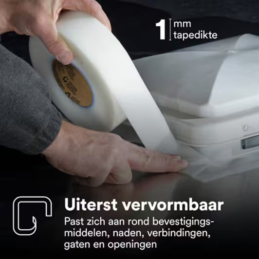3M™ Extreme afdichtingstape 4411W+, Wit, 1219 mm x 33 m