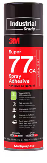 3M™ Super 77™ Universele Lijmspray, Crème, 500 ml