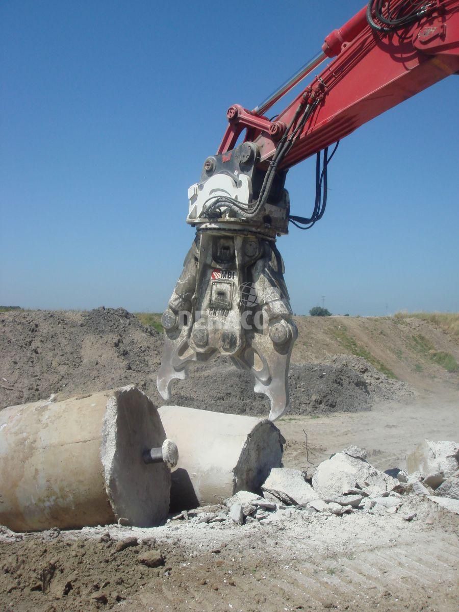 CR40RE Betonschaar met verwisselbaar tandensysteem 45 - 55 ton