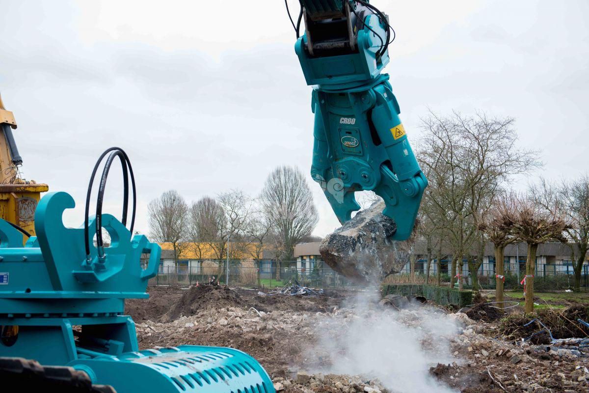 CR60RE Betonschaar met verwisselbaar tandensysteem 50 - 65 ton