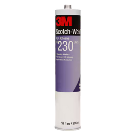 3M™ Scotch-Weld™ PUR Reactieve Smeltlijm TS230, Zwart, 300 ml