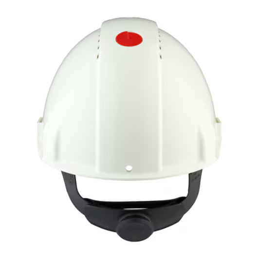 3M™ Veiligheidshelm, Uvicator, ratelverstelling, ventilatie, kunststof zweetband, wit, G3000NUV-VI
