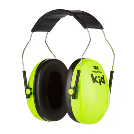 3M™ PELTOR™ Kid gehoorkap H510AKG, SNR-waarde 27 dB, neongroen
