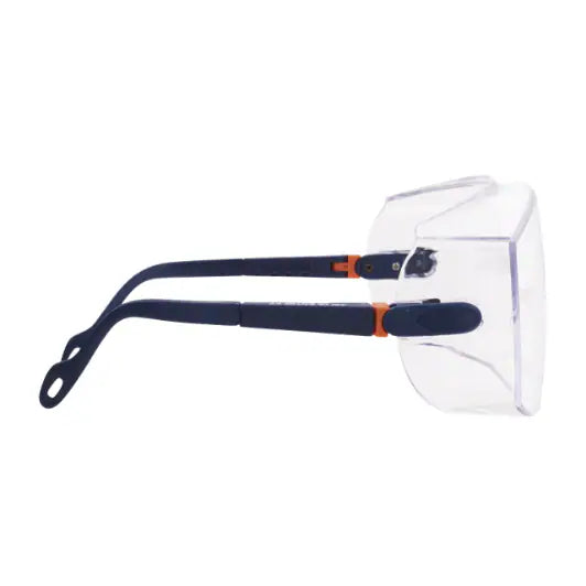 3M™ Overzetveiligheidsbril Serie 2800, krasbestendige, heldere lens, 20/doos
