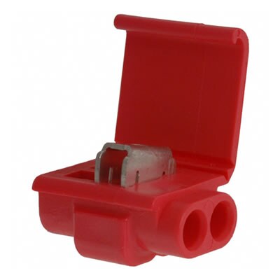 3M™ Scotchlok™ 557 Stop-Eindconnector, Rood, 600 V, max. 0.5 - 1.5 mm², 100 Stuk / Zakje