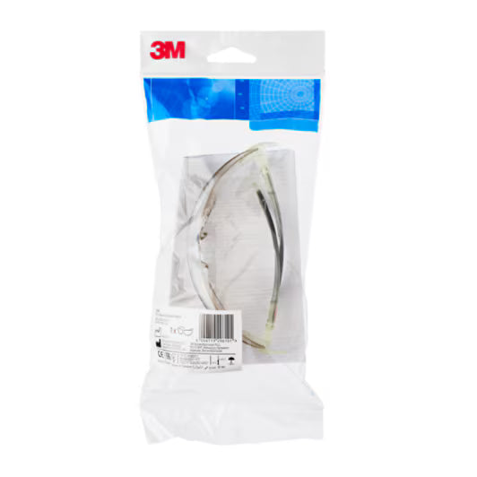 3M™ Veiligheidsbril Serie 2840, krasbestendige, spiegelende lens voor binnen/buiten, 20/doos