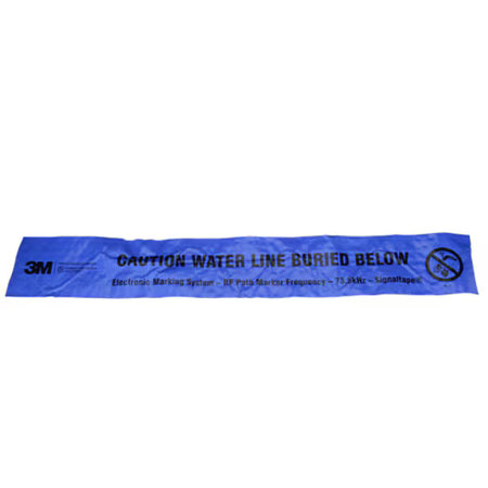 3M™ EMS-waarschuwingstape (Electronic Marking System) 7903, blauw, 152 mm, water, 152 m rol, 1 rol/doos