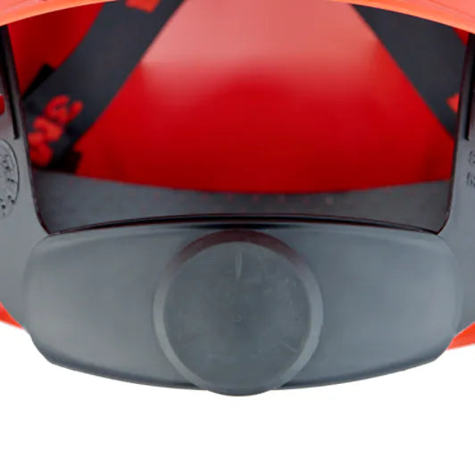 3M™ Veiligheidshelm, Uvicator, ratelverstelling, ventilatie, reflecterend, kunststof zweetband, rood, G3000NUV-R-RD