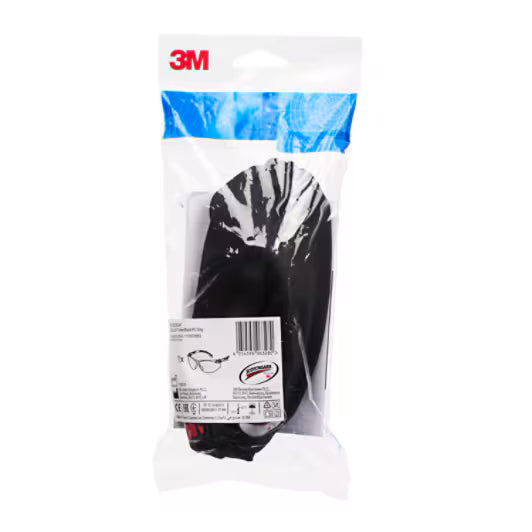 3M™ Solus™ 1000 Veiligheidsbril, groen/zwart montuur, Scotchgard™ condenswerende en krasbestendige coating (K&N), grijze lenzen, S1202SGAF-EU, 20/doos