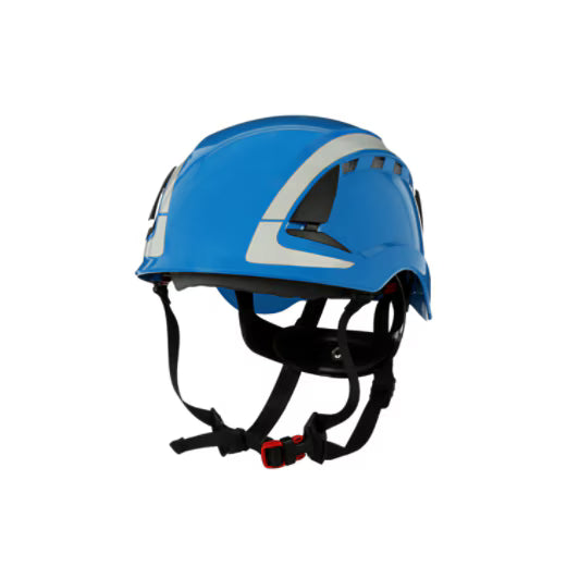 3M™ SecureFit™ X5000 Veiligheidshelm, geventileerd, reflecterend, CE, blauw, X5003V-CE
