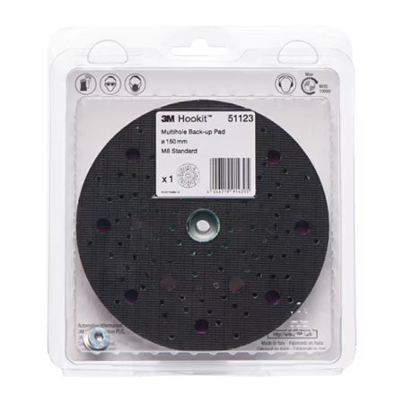 3M™ Hookit™ Multihole steunschijf, 150 mm, 51123