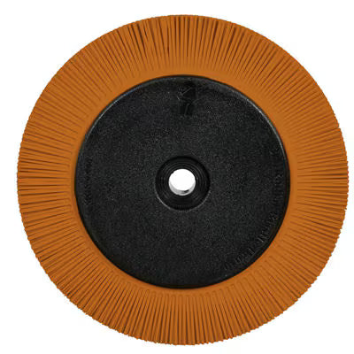 Scotch-Brite™ radiale precisieborstel, PN-RB, 80+, 203,2 mm x 25,4 mm x 31,75 mm (8 inch x 1 inch x 1-1/4 inch), type S, met flens