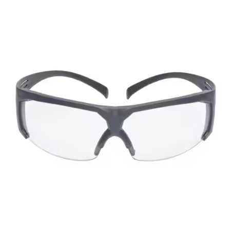 3M™ SecureFit™ 600 Veiligheidsbril, grijs montuur, Scotchgard™ condenswerende en krasbestendige coating (K&N), heldere lenzen, SF601SGAF-EU, 20/doos