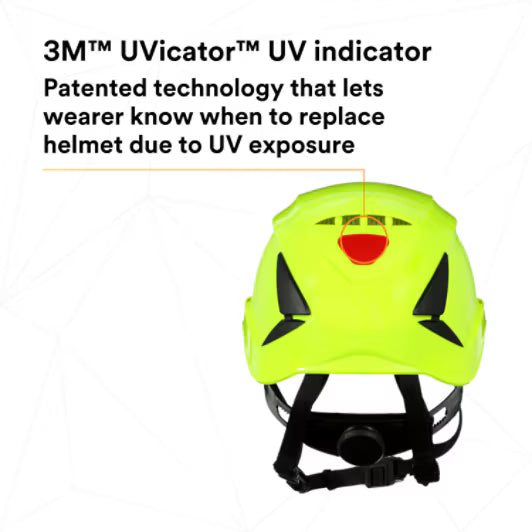 3M™ SecureFit™ X5000 Veiligheidshelm, geventileerd, 1000 V, CE, hi-viz groen, X5014VE-CE