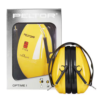 3M™ PELTOR™ Optime™ I Gehoorkappen, geel, opvouwbaar, H510F-404-GU