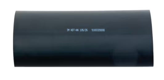 3M™ HDT-AN Dikwandiger Warmtekrimkousbuis met Lijm, Zwart, 105/26 mm, 1 m