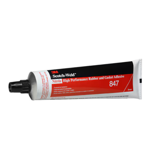 3M™ Hoogwaardige Nitrillijm voor Rubber en Pakkingen 847, Bruin, 150 ml