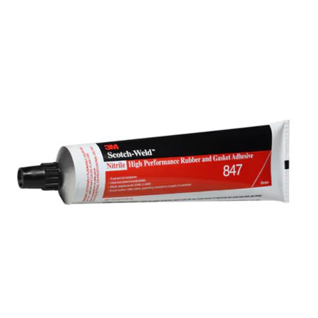 3M™ Hoogwaardige Nitrillijm voor Rubber en Pakkingen 847, Bruin, 150 ml