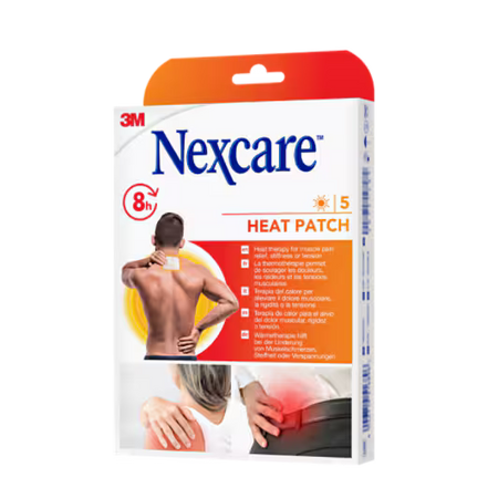 Nexcare™ Warmtepleister N2005P, 9,5 cm x 13 cm, 5/verpakking