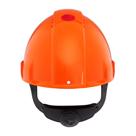 3M™ Veiligheidshelm, Uvicator, ratelverstelling, ventilatie, kunststof zweetband, oranje, G3000NUV-OR