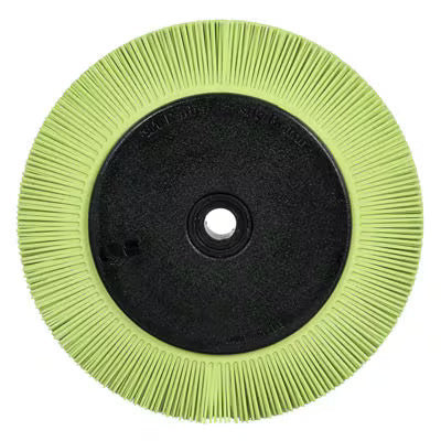 Scotch-Brite™ radiale precisieborstel, PN-RB, 50+, 203,2 mm x 25,4 mm x 31,75 mm (8 inch x 1 inch x 1-1/4 inch), type S, met flens