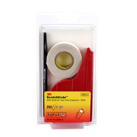 3M™ ScotchCode™ SWD Dispenser met 250 Kabelmarkeringslabels, beschrijfbaar
