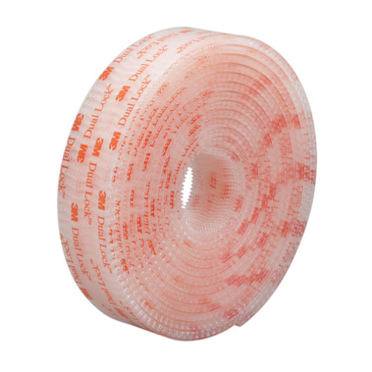 3M™ Dual Lock™ Hersluitbaar Klikband SJ3560, Transparant, 25 mm x 5 m, 5.7 mm, Mini Pack