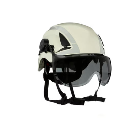 3M™ SecureFit™ Kort vizier voor X5-serie Veiligheidshelm, X5000 en X5500, grijs anti-condens krasbestendig polycarbonaat, X5-SV02-CE