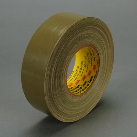Scotch® Polyethylene Coated Doek Tape 390, Olive, 48 mm x 54.8 m
