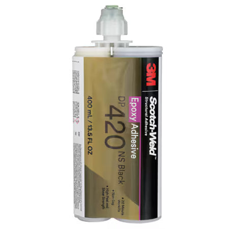 3M™ Scotch-Weld™ Epoxylijm DP420NS, Zwart, 400 ml Duo-Pak