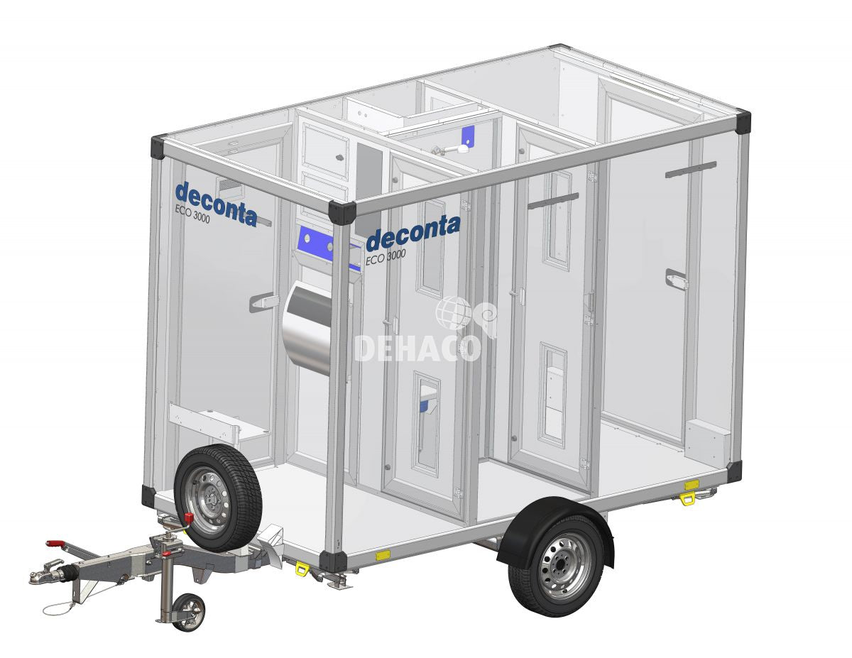 Decontaminatiewagen huren