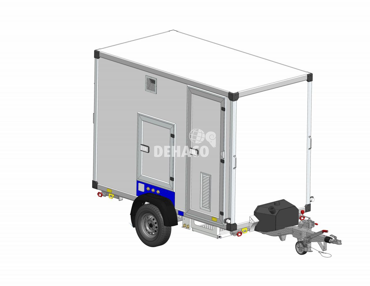 Decontaminatiewagen huren