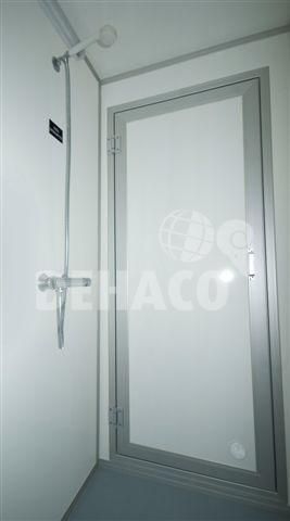 Dehaco D320 3-stage decontaminatiewagen standaard enkelasser onderstel