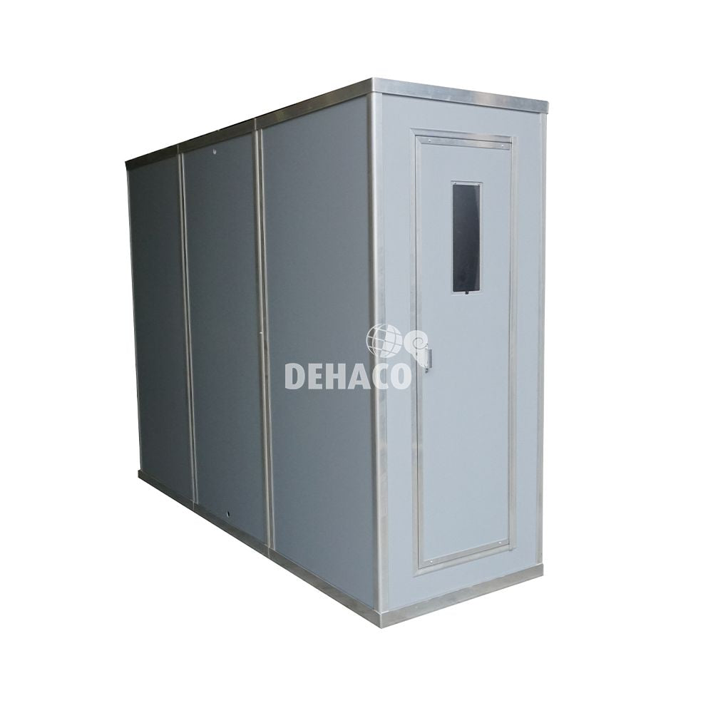 Dehaco panelendouche met 3 compartimenten 100 x 100 cm