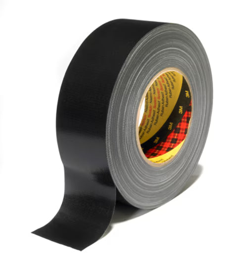 3M™ Extra Heavy Duty Duct Tape 389, Zwart, 50 mm x 50 m