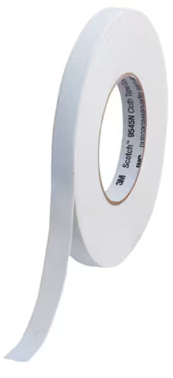 Scotch® 9545N Geïmpregneerde Textieltape, Wit, 15 mm x 50 m, 0,3 mm